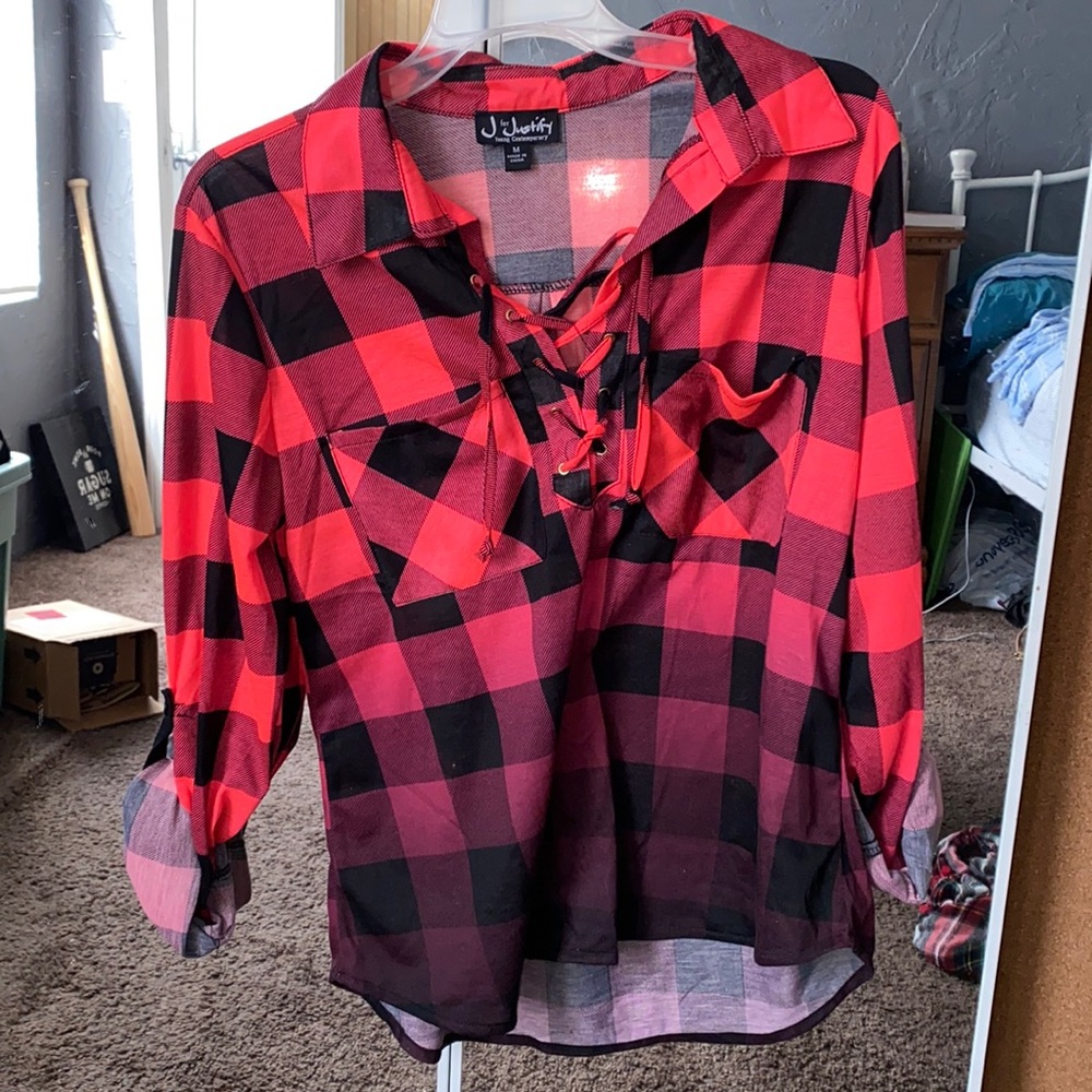 Long sleeve flannel
